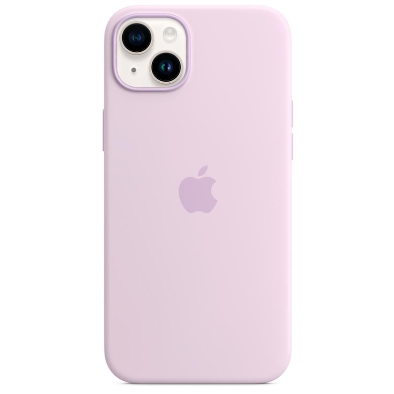 Чехол для iPhone 14 Plus, Silicone Case with MagSafe, Lilac (MPT83ZM/A) - фото #3, Technodom.kz