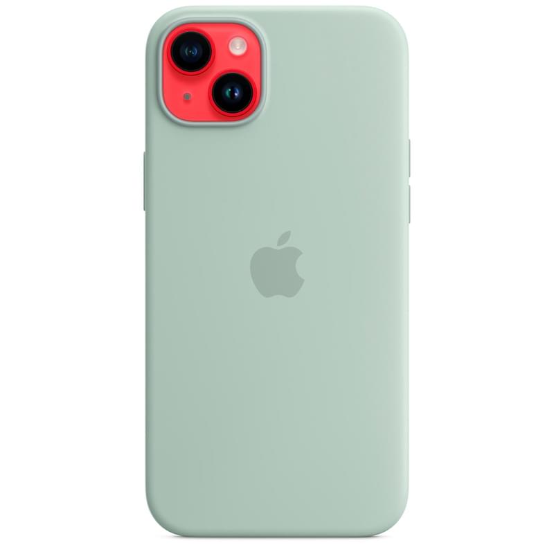 Чехол для iPhone 14 Plus, Silicone Case with MagSafe, Succulent (MPTC3ZM/A) - фото #4, Technodom.kz