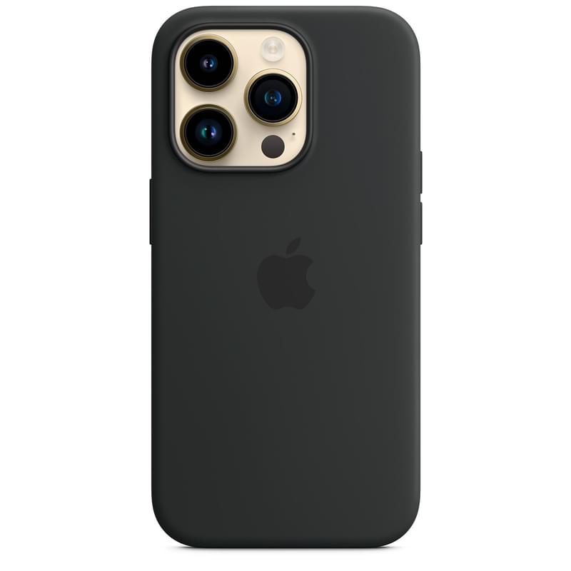 Чехол для iPhone 14 Pro, Silicone Case with MagSafe, Midnight (MPTE3ZM/A) - фото #1, Technodom.kz