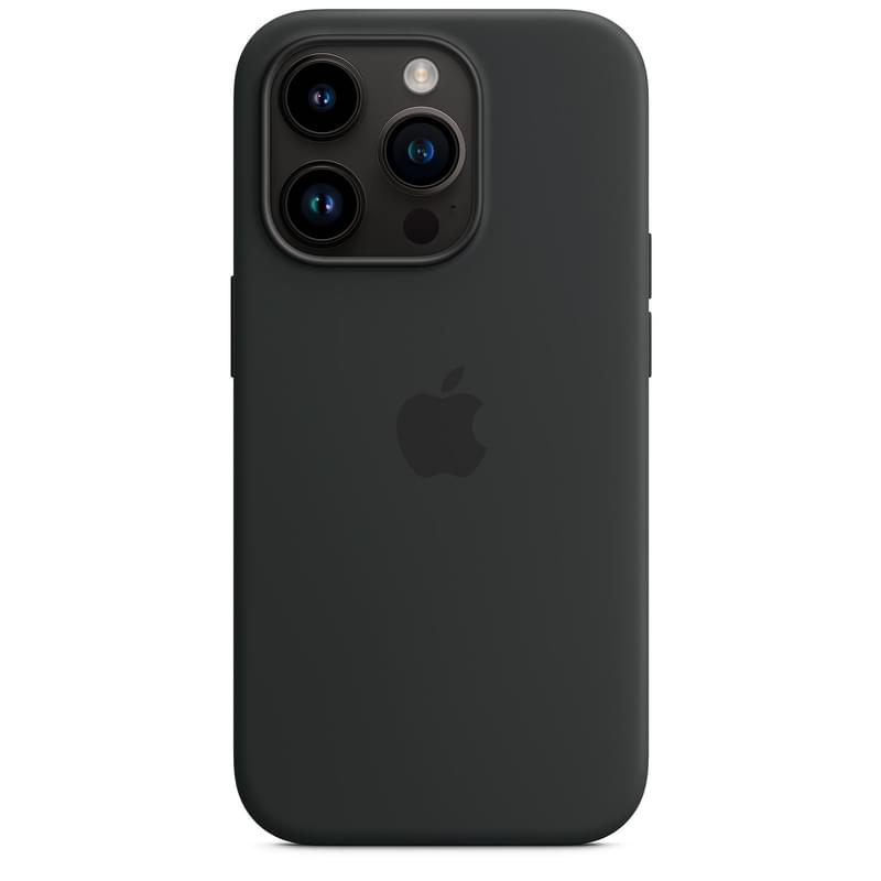 Чехол для iPhone 14 Pro, Silicone Case with MagSafe, Midnight (MPTE3ZM/A) - фото #3, Technodom.kz