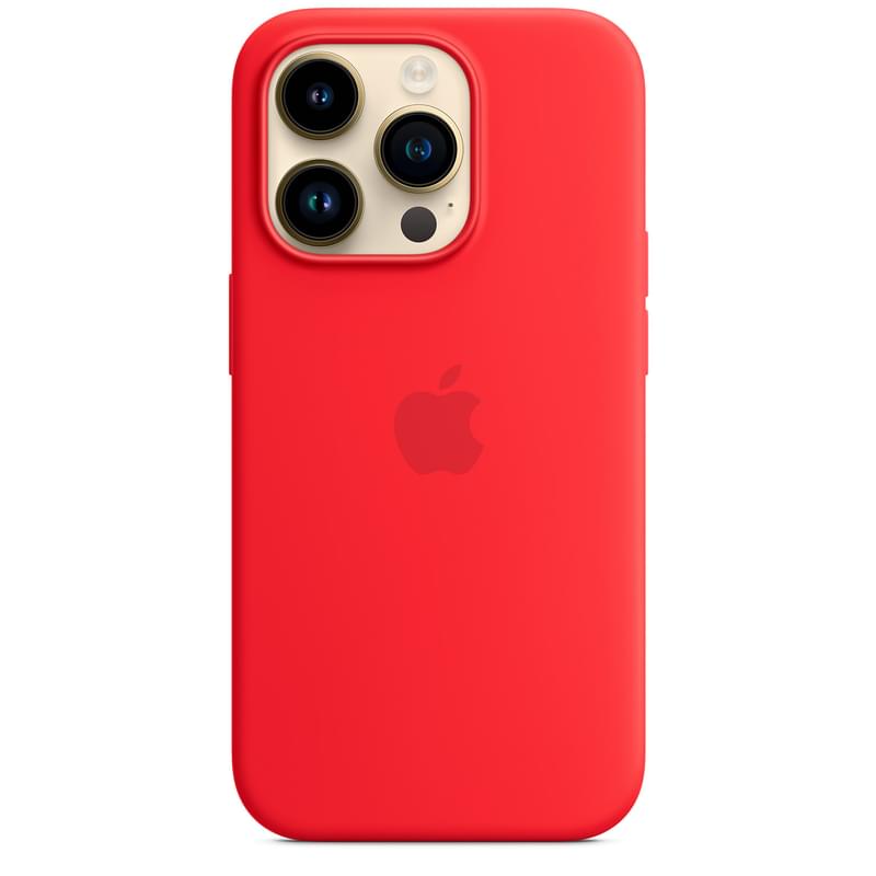Чехол для iPhone 14 Pro, Silicone Case with MagSafe, (PRODUCT)RED (MPTG3ZM/A) - фото #1, Technodom.kz