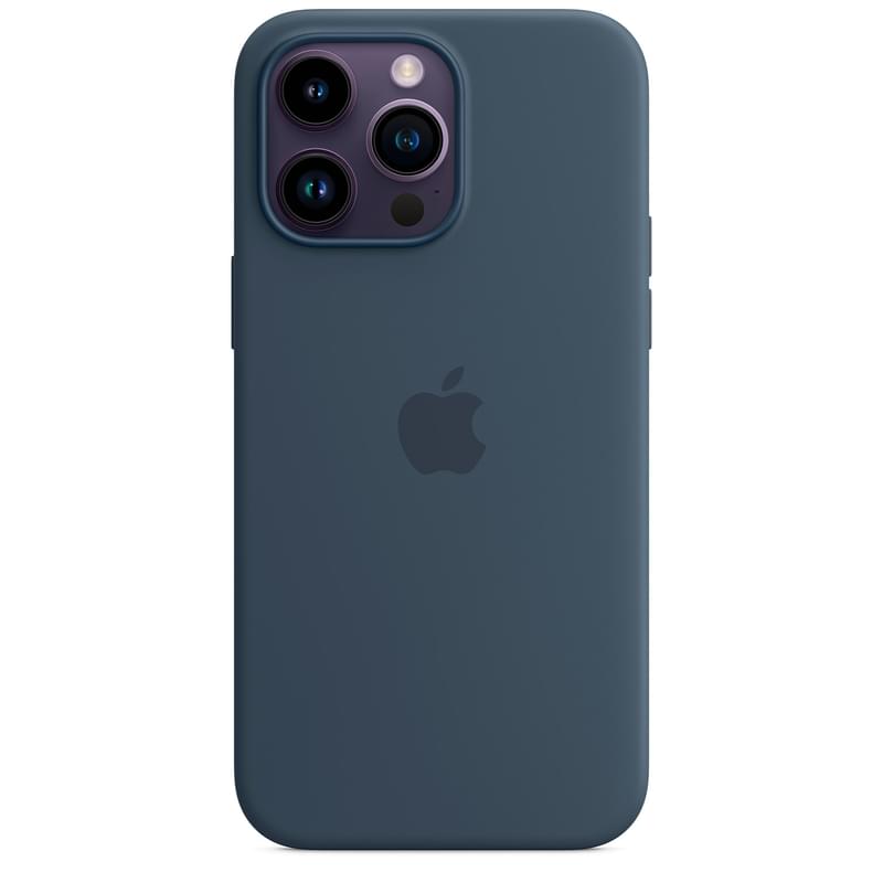 iPhone 14 Pro Max, Silicone Case with MagSafe, Storm Blue (MPTQ3ZM/A) арналған тысқабы - фото #0, Technodom.kz