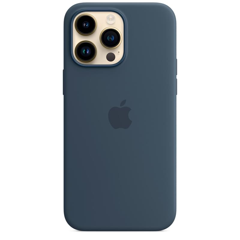 iPhone 14 Pro Max, Silicone Case with MagSafe, Storm Blue (MPTQ3ZM/A) арналған тысқабы - фото #1, Technodom.kz