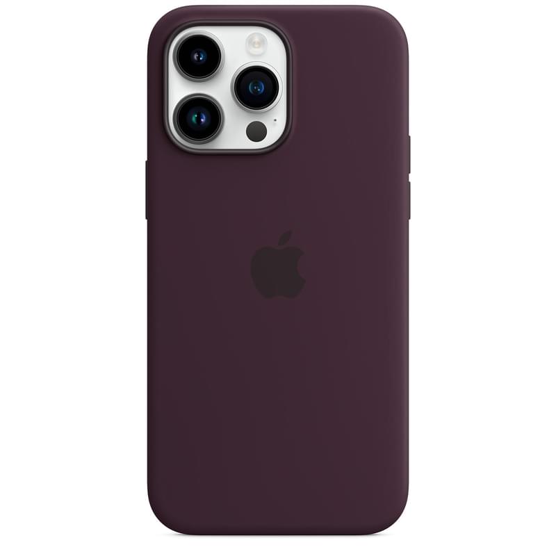 Чехол для iPhone 14 Pro Max, Silicone Case with MagSafe, Elderberry (MPTX3ZM/A) - фото #2, Technodom.kz