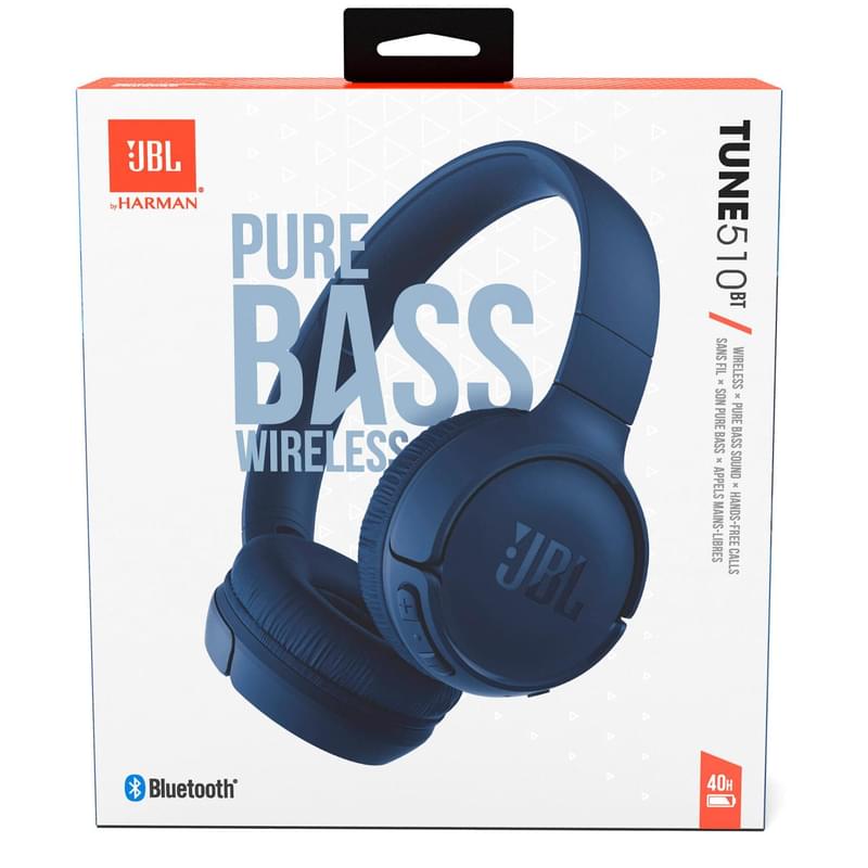 Наушники Накладные JBL Bluetooth Tune 570BT, Blue (JBLT570BTBLURU) - фото #8, Technodom.kz