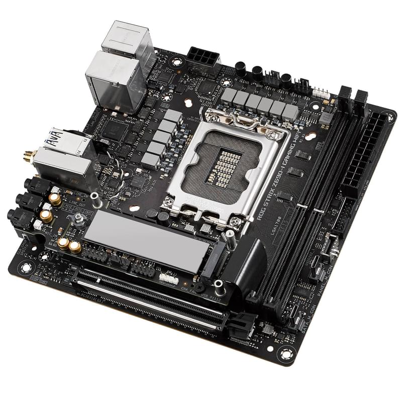 Asus ROG STRIX Жүйелік тақшасы Z690-I GAMING WIFI LGA1700 2DDR5 PCI-E 1x16 (HDMI) mITX - фото #4, Technodom.kz