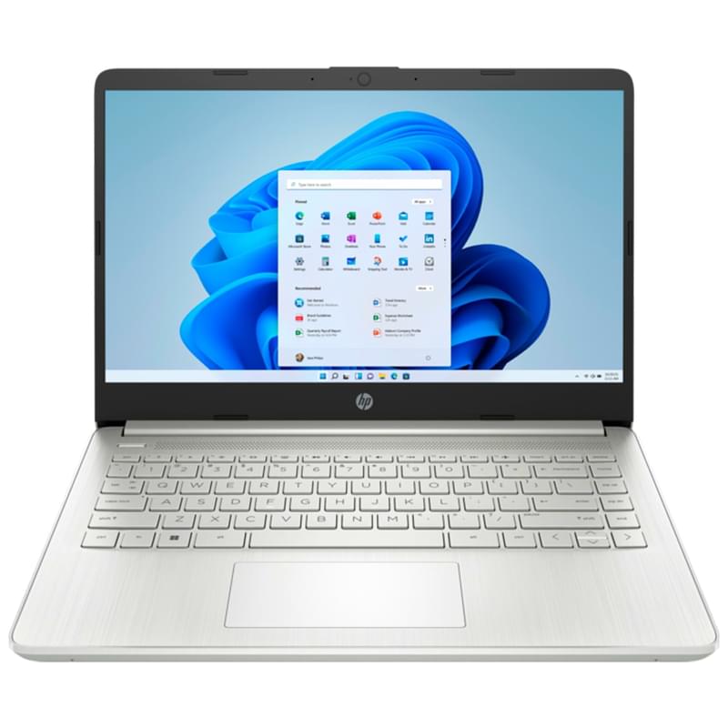 Ноутбук HP 14s-fq1024ur Ryzen 3 5300U / 8ГБ / 256SSD / 14 / Win 11 / (5R7W5EA) - фото #0, Technodom.kz