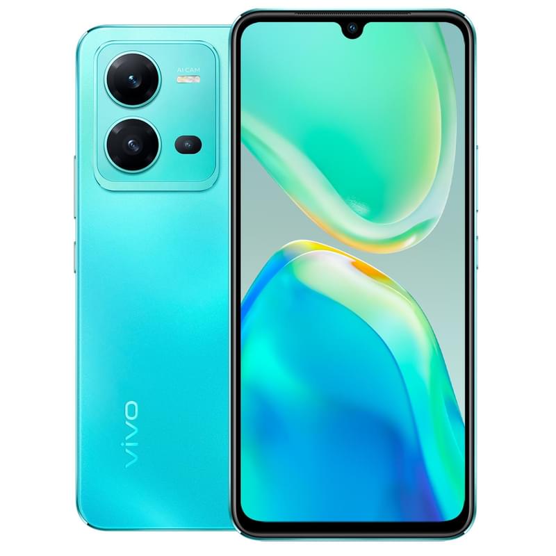 Смартфон Vivo V25 8/256GB 5G Aquamarine Blue - фото #0, Technodom.kz