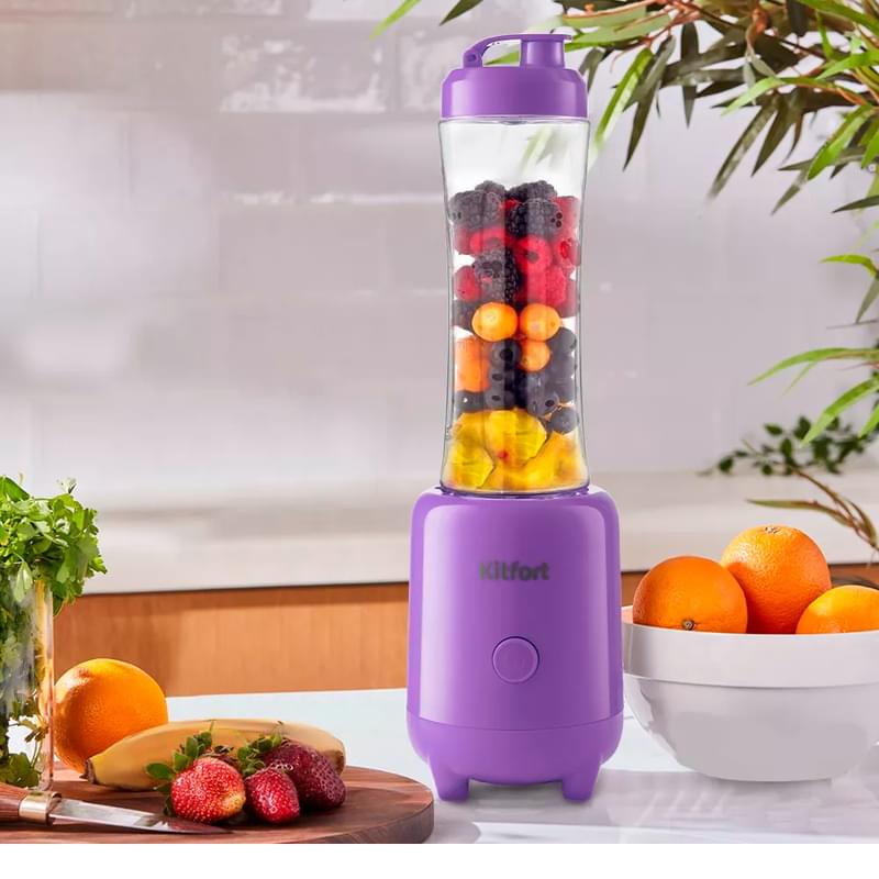 Kitfort KT-3023-1 Тұрақты блендері, күлгін - фото #5, Technodom.kz Kitfort KT-3023-1 Тұрақты блендері, күлгін - фото #5, Technodom.kz