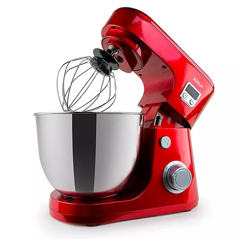 Миксер Kitfort KT-1308-1 красный (планетарный) - фото #0, Technodom.kz Миксер Kitfort KT-1308-1 красный (планетарный) - фото #0, Technodom.kz