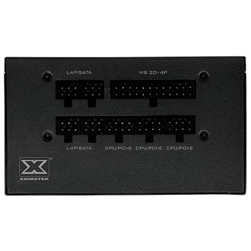 Xigmatek HYDRA M ATX 80 Bronze Қуат блогы 750W 4x6+2pin, 2x4+4pin (EN44221) - фото #2, Technodom.kz