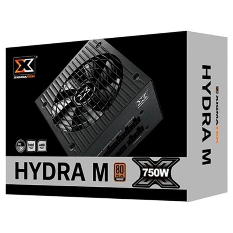 Xigmatek HYDRA M ATX 80 Bronze Қуат блогы 750W 4x6+2pin, 2x4+4pin (EN44221) - фото #3, Technodom.kz