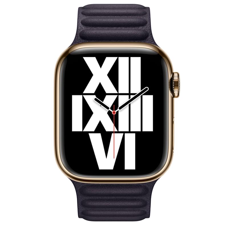 Браслет Apple 41mm Ink Leather Link - S/M (MP833ZM/A) - фото #2, Technodom.kz
