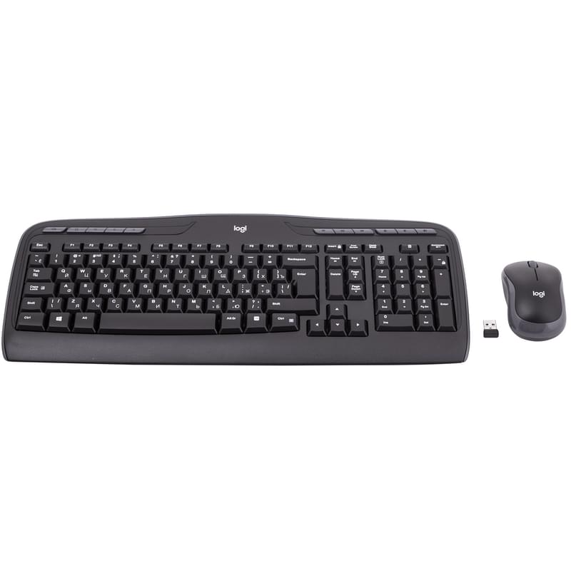 USB Logitech Сымсыз пернетақтасы + тінтуірі MK330 - фото #0, Technodom.kz