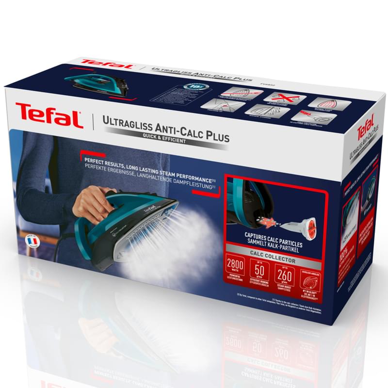 Утюг Tefal Ultragliss Plus FV-6830E0 - фото #9, Technodom.kz