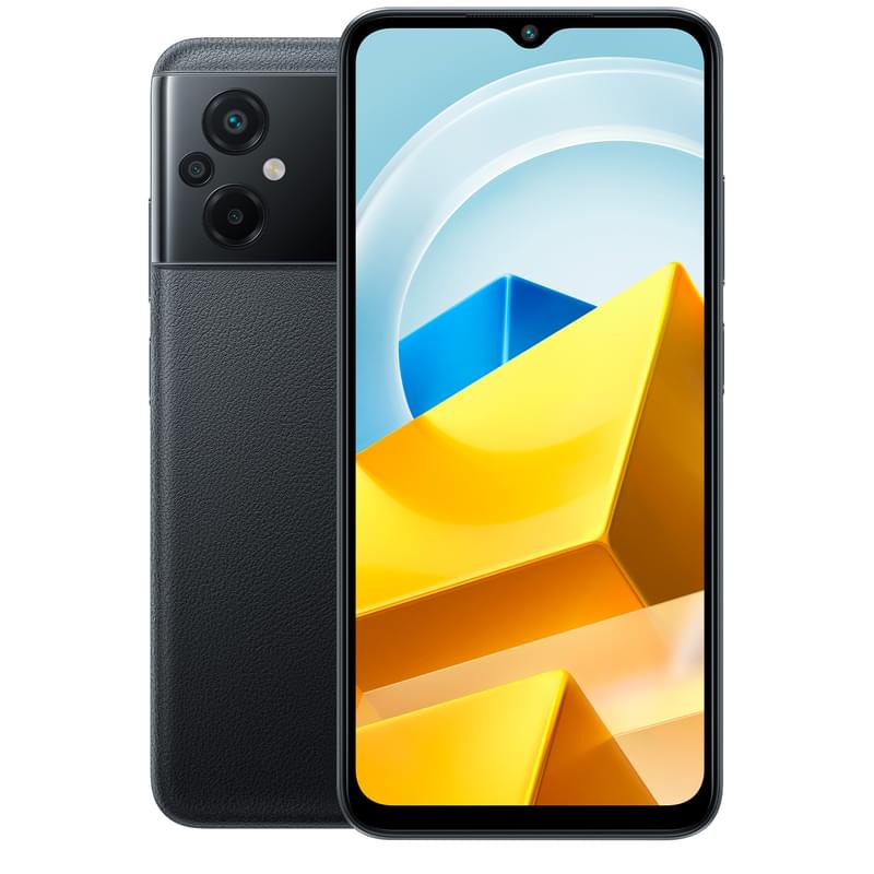 Смартфон Poco M5 4/64GB Black - фото #0, Technodom.kz