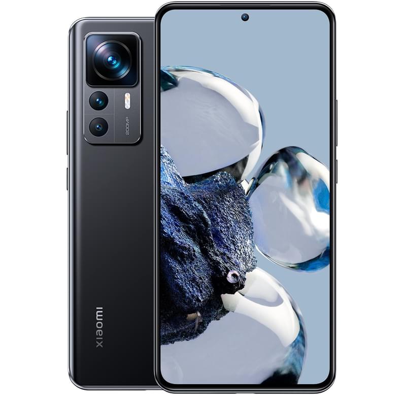Смартфон Xiaomi 12T Pro 12/256GB Black - фото #0, Technodom.kz