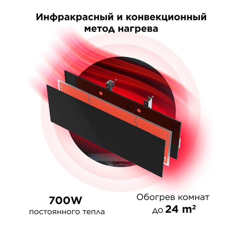 Конвектор Joule JPSH03 Silver - фото #3, Technodom.kz