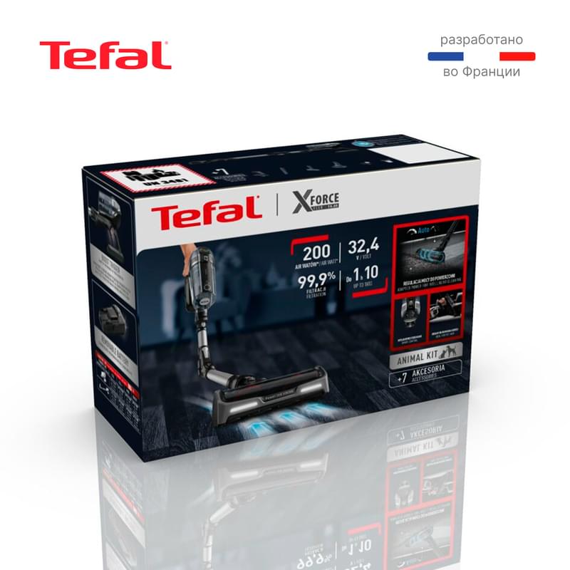Беспроводной пылесос Tefal X-Force Flex 14.60 Animal Care TY99A8WO - фото #13, Technodom.kz
