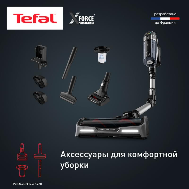 Беспроводной пылесос Tefal X-Force Flex 14.60 Animal Care TY99A8WO - фото #8, Technodom.kz