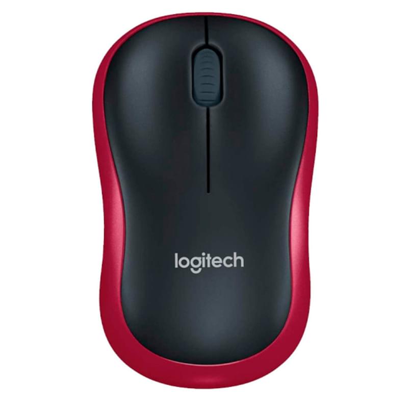 Мышка беспроводная USB Logitech M185, Red (910-002240) - фото #0, Technodom.kz
