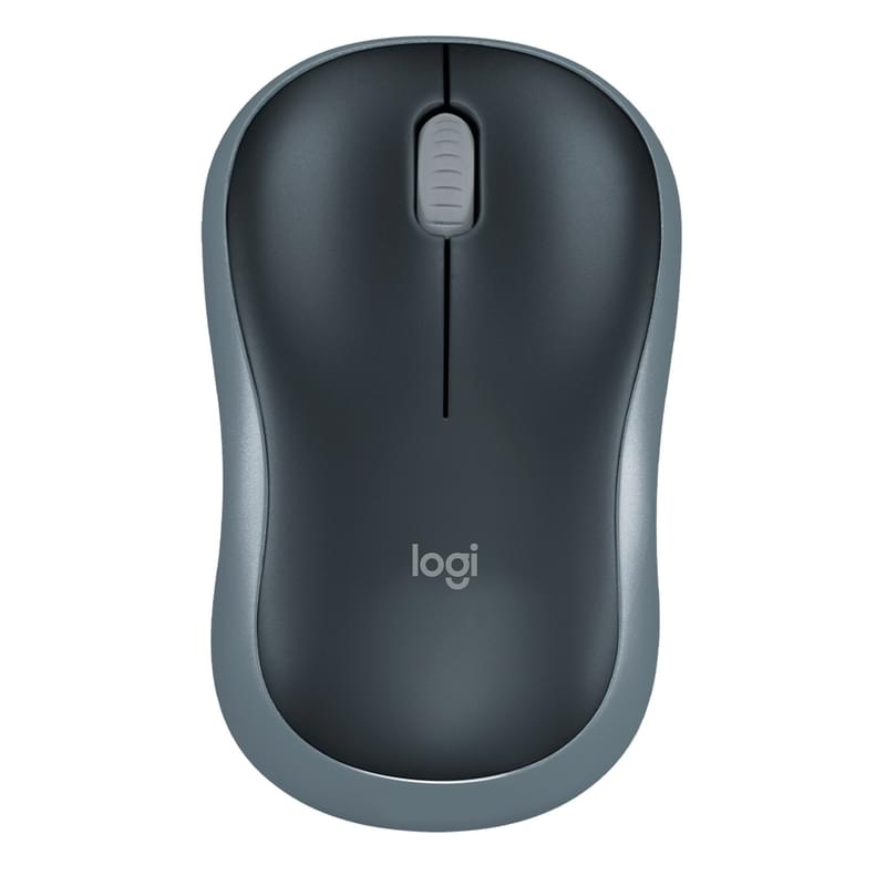 Мышка беспроводная USB Logitech M185 Swift Grey, 910-002238 - фото #0, Technodom.kz