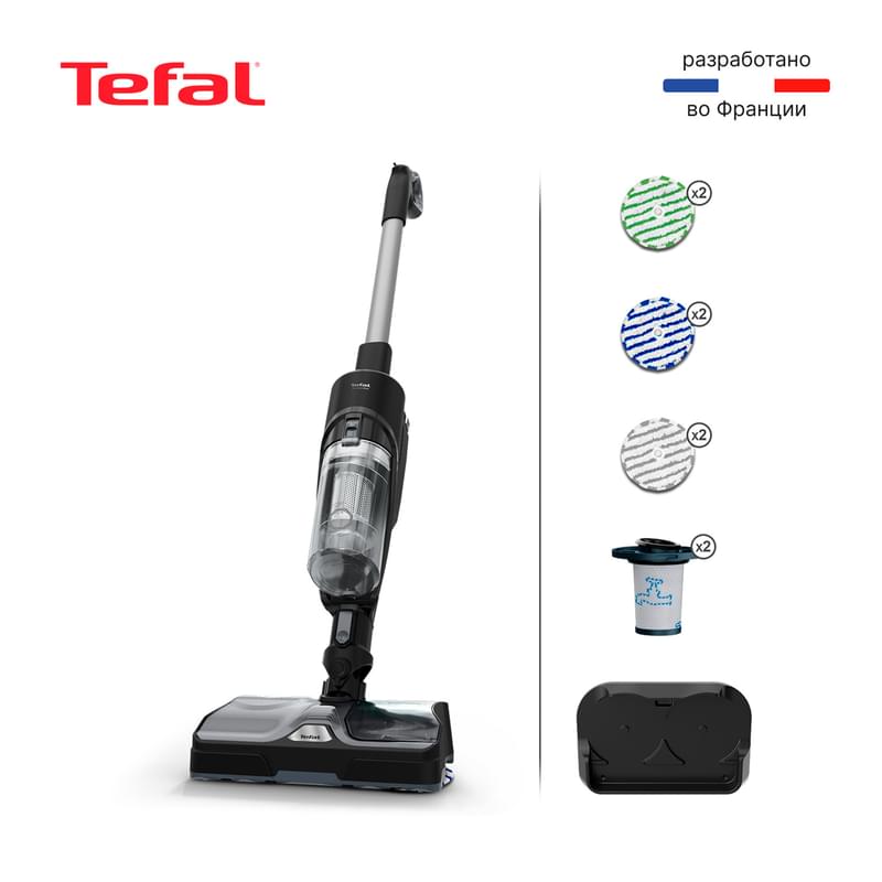 Беспроводной пылесос Tefal X-Combo GF3039WO - фото #9, Technodom.kz