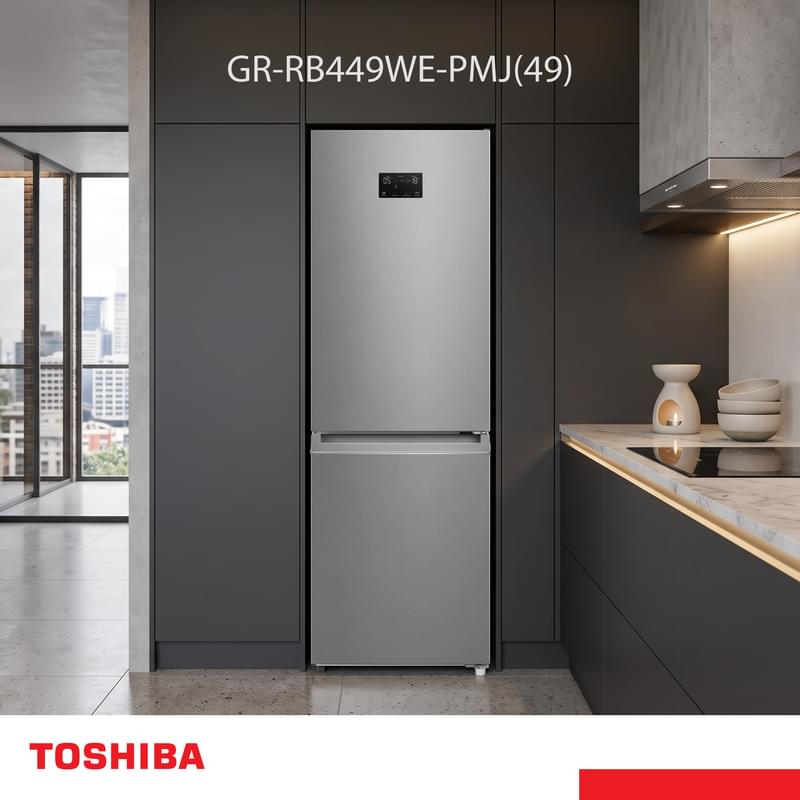 Холодильник Toshiba GR-RB449WE-PMJ(49) - фото #1, Technodom.kz