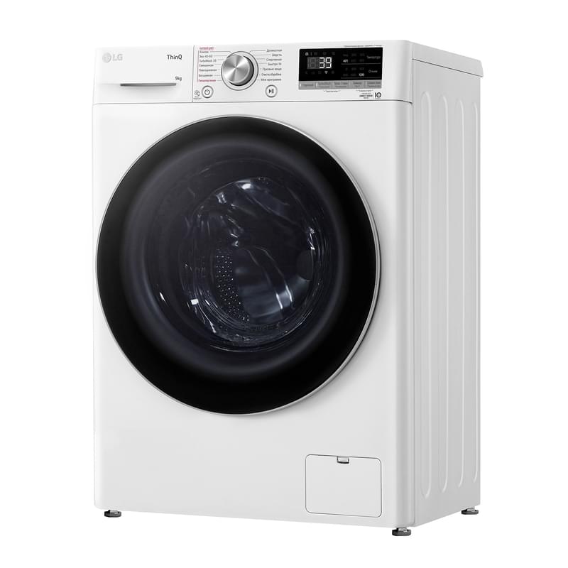Кір жуғыш машина LG F2V7FS1W - фото #2, Technodom.kz