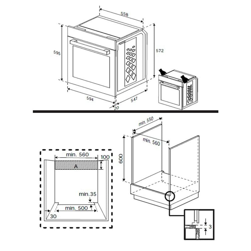 Встраиваемая духовка Hotpoint FE9 S831 JSH IX - фото #4, Technodom.kz