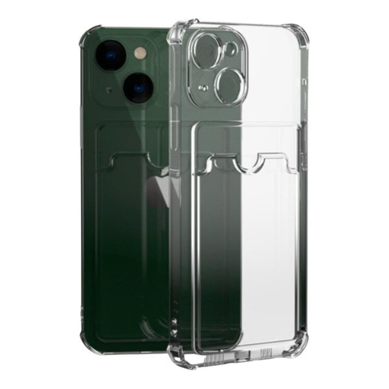 Чехол для iPhone 14, A-Case, Силикон, Прозрачный (CASE-V-14) - фото #1, Technodom.kz