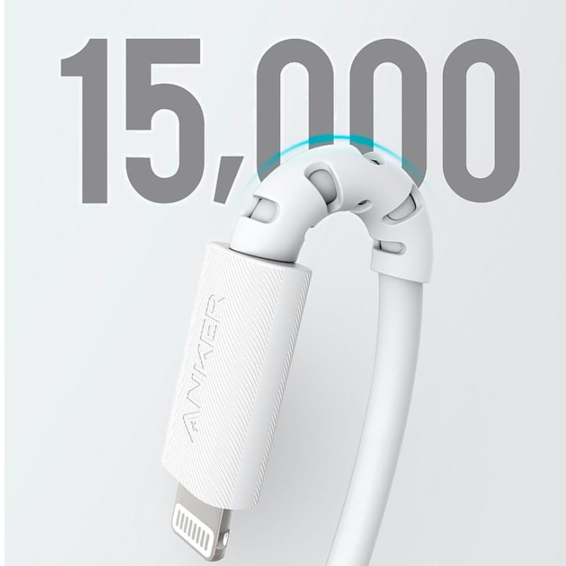 Адаптер питания Anker, 1*Type-C 20W + Cable (PD), WT (B2149G21) - фото #2, Technodom.kz