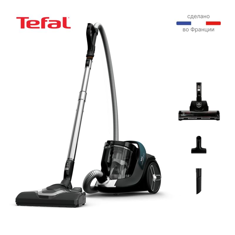 Пылесос с контейнером Tefal X-Trem Cyclonic Effitech TW-7C71EA			 - фото #10, Technodom.kz