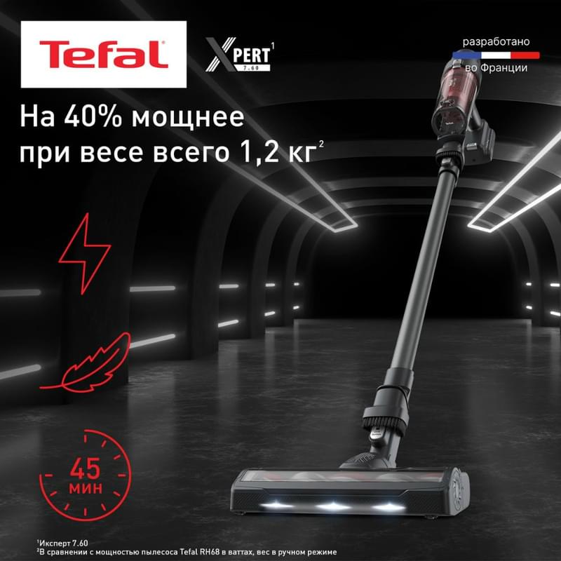 Беспроводной пылесос Tefal X-Nano Essential TY1129WO			 - фото #4, Technodom.kz