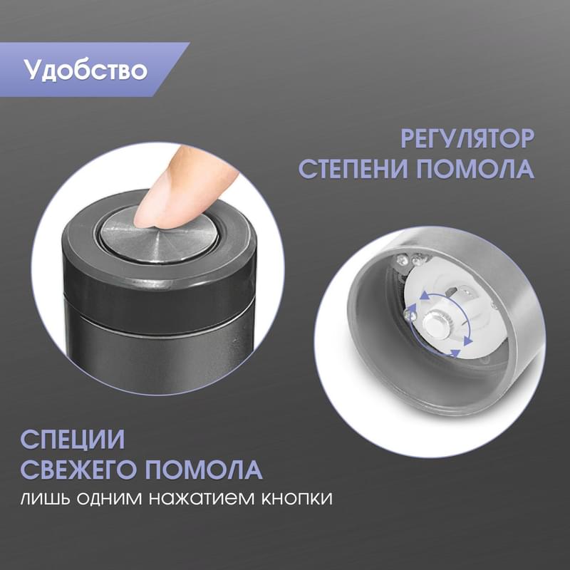 Мельница для специй электрическая Zigmund&Shtain ZSG-661 - фото #3, Technodom.kz