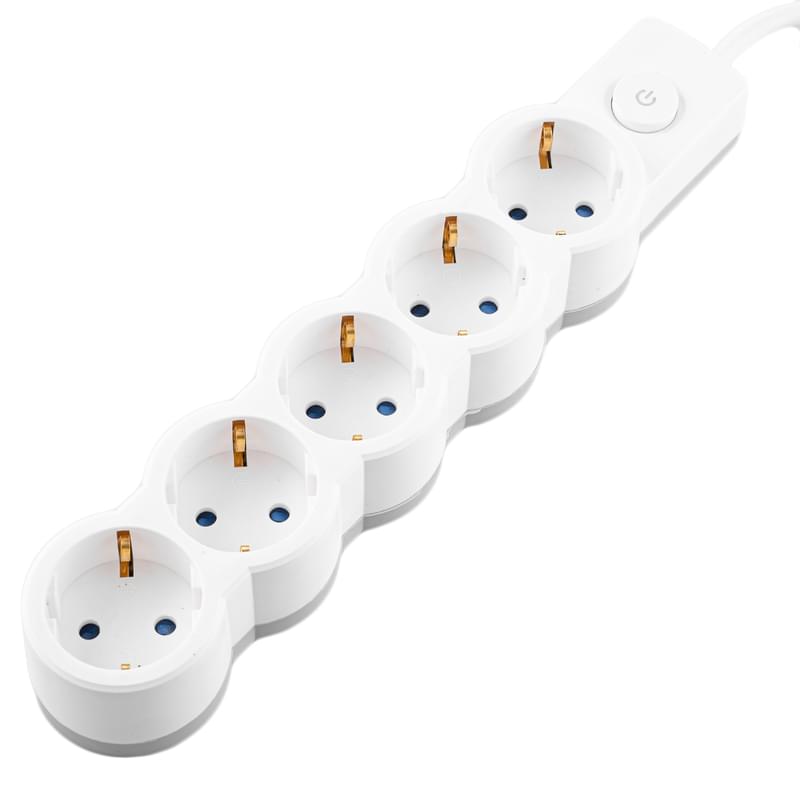 Satti желі сүзгісі, 3м, 5 розетка, 16А, White, (PFFS-16A3005) - фото #0, Technodom.kz