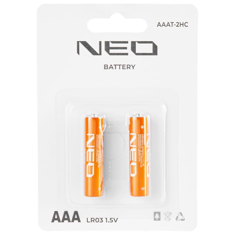 NEO Alkaline (AAAT-2HC) AAA Батареясы 2 дн. - фото #0, Technodom.kz