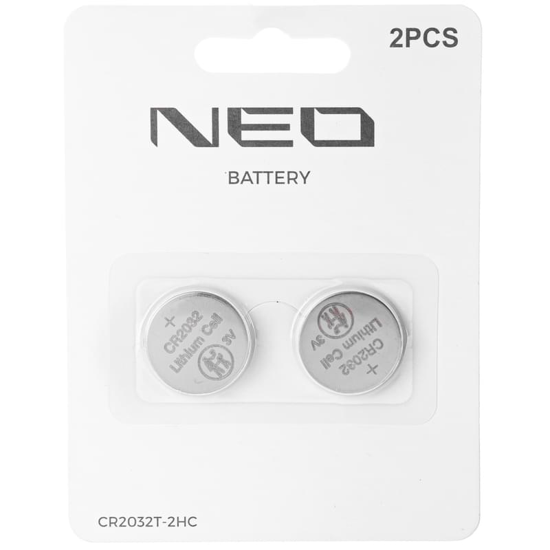 NEO Lithium (CR2032T-2HC) CR2032 Батареясы 2 дн. - фото #0, Technodom.kz
