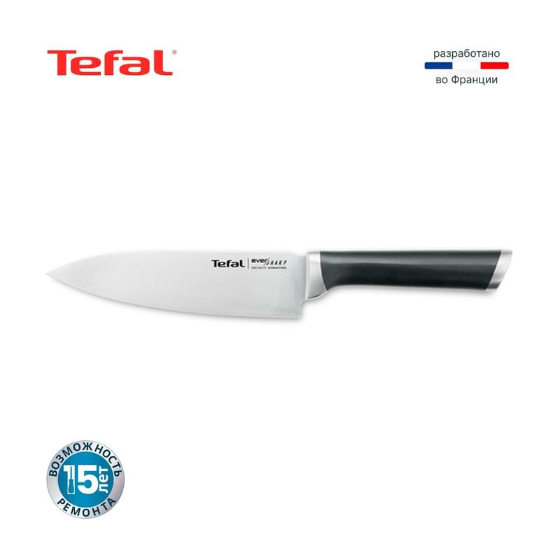 Нож Поварской 16,5см Ever Sharp Tefal K2569004 - фото #0, Technodom.kz