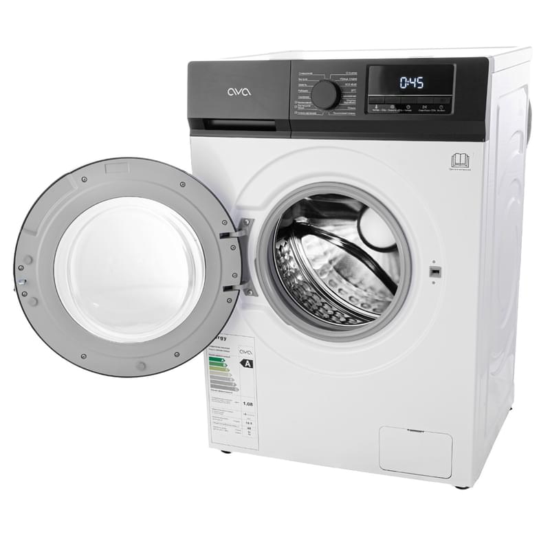 Кір жуғыш машина AVA WMWB-10000SI - фото #2, Technodom.kz