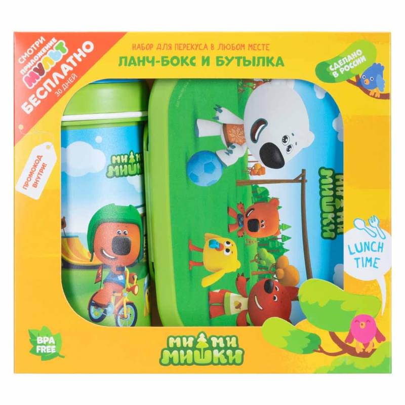 Ланч-бокс с бутылкой для воды 400мл Бытпласт 431331309 - фото #0, Technodom.kz Ланч-бокс с бутылкой для воды 400мл Бытпласт 431331309 - фото #0, Technodom.kz