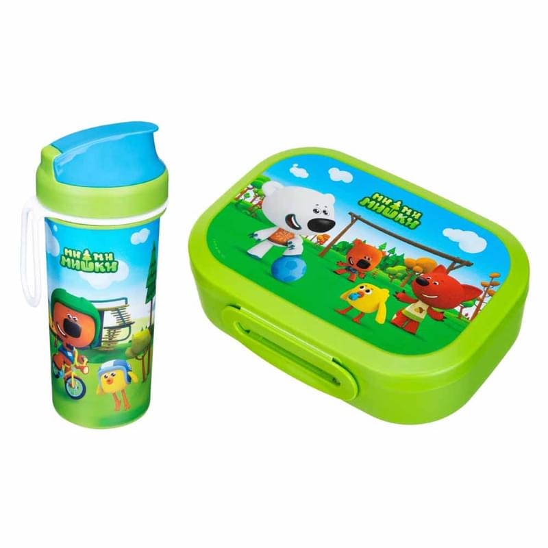 Ланч-бокс с бутылкой для воды 400мл Бытпласт 431331309 - фото #3, Technodom.kz Ланч-бокс с бутылкой для воды 400мл Бытпласт 431331309 - фото #3, Technodom.kz