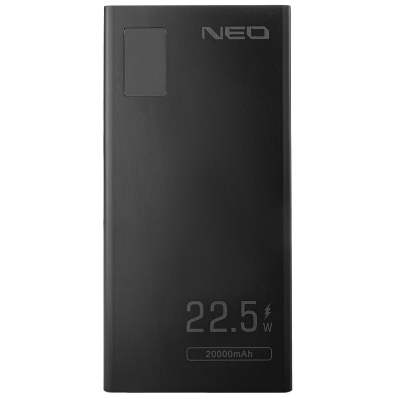 NEO зарядтағышына арналған керек-жарақ, 20000Mah, Fast Wired Charging 22.5Вт, black (PBCL-20K22.5W) - фото #0, Technodom.kz
