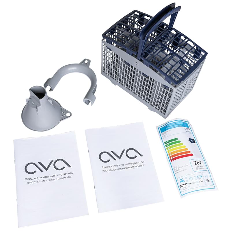 Ыдыс жуғыш машина AVA FS60DW1300 - фото #8, Technodom.kz