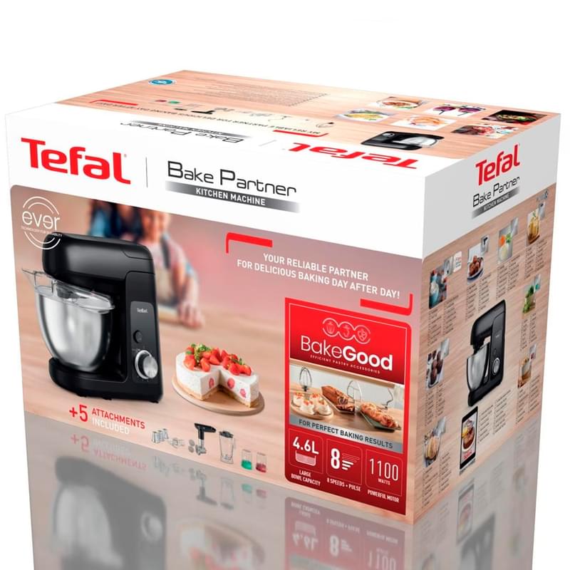 Кухонная машина Tefal Bake Partner QB-525838 - фото #12, Technodom.kz