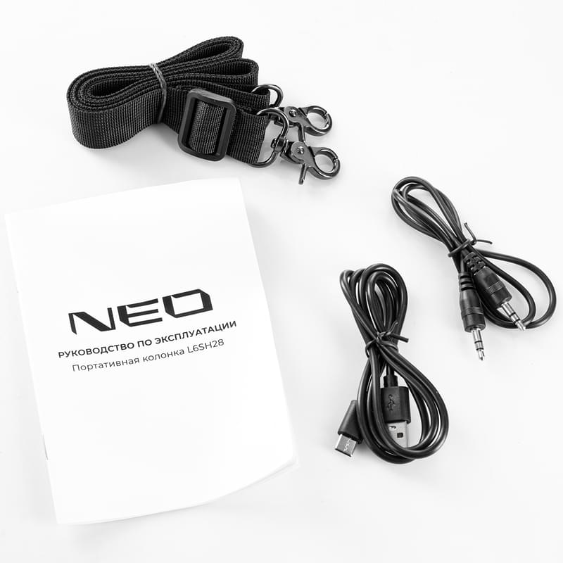Bluetooth Neo BassBoost колонкасы, Black (L6SH28) - фото #5, Technodom.kz