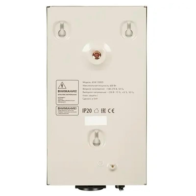 Стабилизатор Defender ASW 1000D/600Вт настенный (99045) - фото #5, Technodom.kz