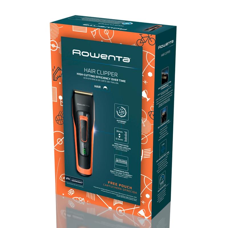 Машинка для стрижки волос Rowenta TN-5202F0 - фото #2, Technodom.kz