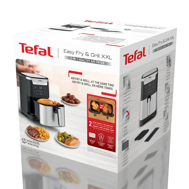 Аэрогриль Tefal Easy Fry&Grill XXL EY-801D15 - фото #16, Technodom.kz