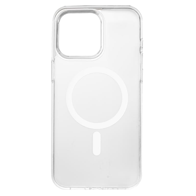 Чехол для iPhone 15 Pro Max, NEO TPU Case with MagSafe, Clear (TPUCM-15ProMaxC) - фото #0, Technodom.kz